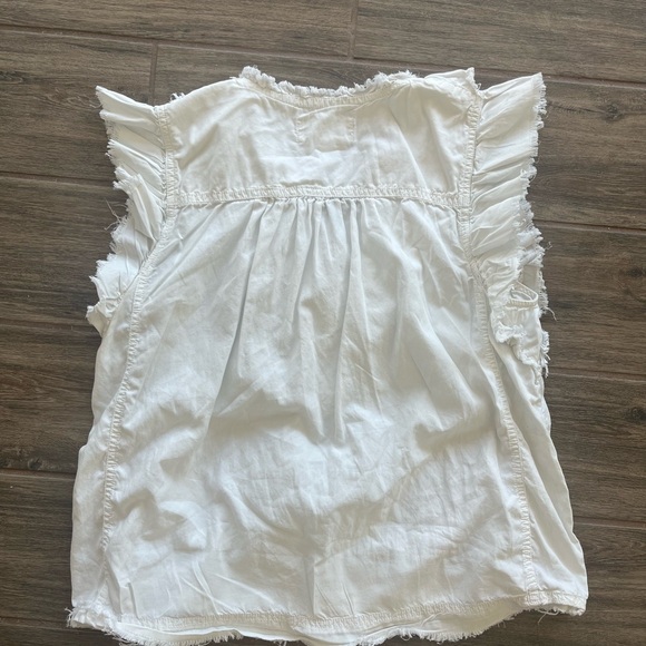 Anthropologie ruffle button up top - Picture 2 of 2